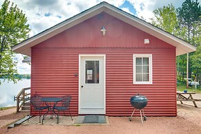 Waterfront Wisconsin Cabin: Private Dock, Grill