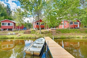 Waterfront Wisconsin Cabin: Private Dock, Grill