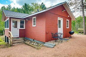 Waterfront Wisconsin Cabin: Private Dock, Grill
