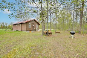 Cozy Onaway Vacation Rental w/ Deck & Fire Pit!