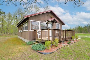 Cozy Onaway Vacation Rental w/ Deck & Fire Pit!