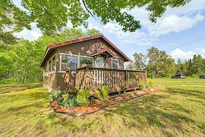 Cozy Onaway Vacation Rental w/ Deck & Fire Pit!