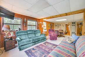 Cozy Onaway Vacation Rental w/ Deck & Fire Pit!
