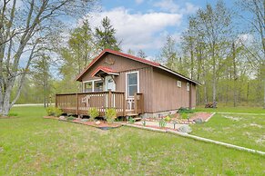 Cozy Onaway Vacation Rental w/ Deck & Fire Pit!