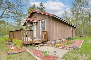Cozy Onaway Vacation Rental w/ Deck & Fire Pit!