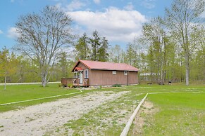 Cozy Onaway Vacation Rental w/ Deck & Fire Pit!