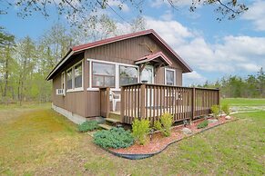 Cozy Onaway Vacation Rental w/ Deck & Fire Pit!