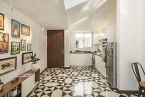 El Arbol by Hireavilla-2br w Rooftop Pool in Nerul