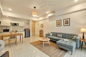 Sol Banyan by Hireavilla - 1BR w Pool in Candolim