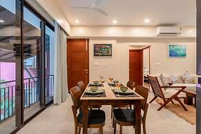 Sol Banyan by Hireavilla - 2BR w Pool in Candolim