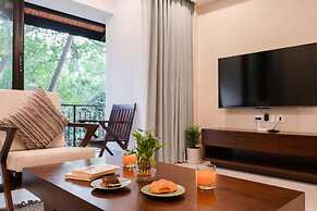 Sol Banyan by Hireavilla - 2BR w Pool in Candolim