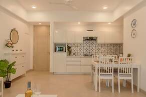 1BR Apt in Candolim With Pool 5 Mins From Beach