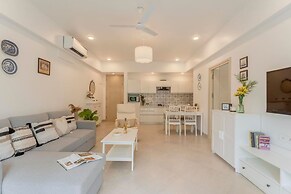 1BR Apt in Candolim With Pool 5 Mins From Beach