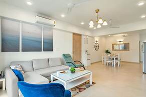 Spacious 3-br Apartment With Pool in Candolim