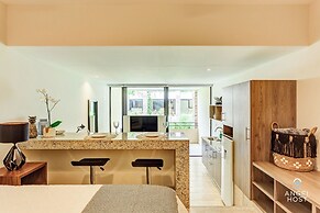 Studio with Roof Pool Near Beach