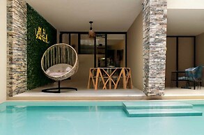 Studio with Roof Pool Near Beach