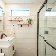 The Newtonian Tiny Container Home Near Magnolia