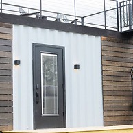 The Newtonian Tiny Container Home Near Magnolia