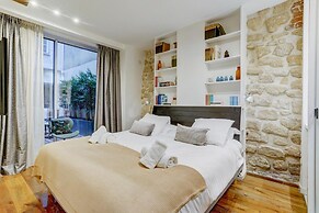 Jardin Priv Gorgeous 3 Bed House in Le Marais