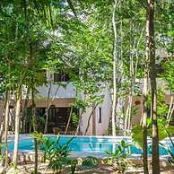 Villa Kohunlich Resort Pool AC Fast Internet