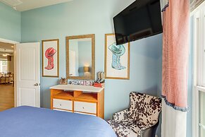 Walk to Brazos County Expo: Elegant Home w/ Grill!