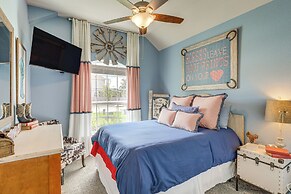 Walk to Brazos County Expo: Elegant Home w/ Grill!