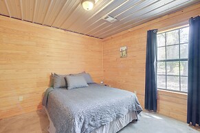 5 Mi to Sardis Lake: Pet-friendly Cabin Rental