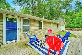 2 Fire Pits & Lake Access: Cozy Mecosta Getaway!