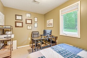 2 Fire Pits & Lake Access: Cozy Mecosta Getaway!