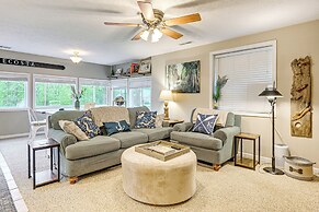 2 Fire Pits & Lake Access: Cozy Mecosta Getaway!