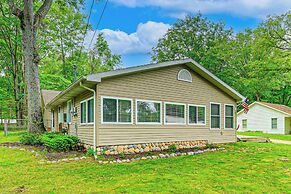 2 Fire Pits & Lake Access: Cozy Mecosta Getaway!