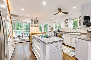Charming Waterford Home w/ Dock on Niantic River!