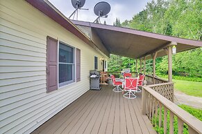 Germfask Home w/ Fire Pit, Grill & Yard Games!
