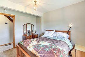 Germfask Home w/ Fire Pit, Grill & Yard Games!