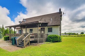 Germfask Home w/ Fire Pit, Grill & Yard Games!