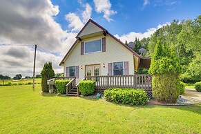 Germfask Home w/ Fire Pit, Grill & Yard Games!