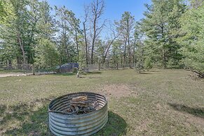 Fire Pit & Patio: Pet-friendly Cabin in Idlewild!