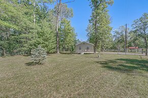 Fire Pit & Patio: Pet-friendly Cabin in Idlewild!