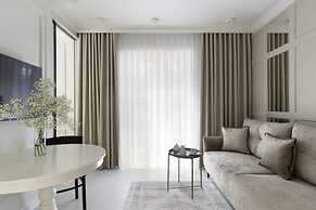 Willa Szwarc Cozy Gray Apartment