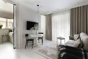 Willa Szwarc Cozy Gray Apartment