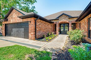 Conroe Lake House: Luxe Pool, Private Dock & Games