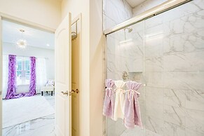 Deck & Yard: Spacious Poconos Home