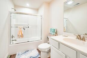 Deck & Yard: Spacious Poconos Home