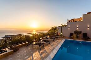Aigli Luxury Villa - Panoramic Seaview Retreat