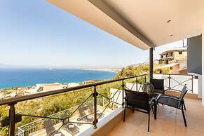 Aigli Luxury Villa - Panoramic Seaview Retreat