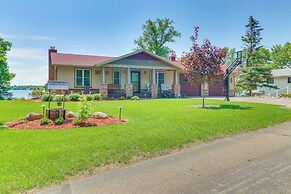 Lakeside Alexandria Retreat w/ Deck + Boat Dock!