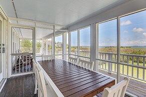 Waterfront Home w/ Screened Porch & Sunsets