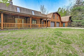 Spacious Sterling Cabin: Game Room, Private Pond!