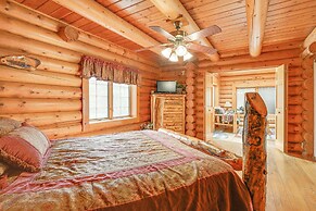 Spacious Sterling Cabin: Game Room, Private Pond!