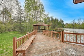 Spacious Sterling Cabin: Game Room, Private Pond!